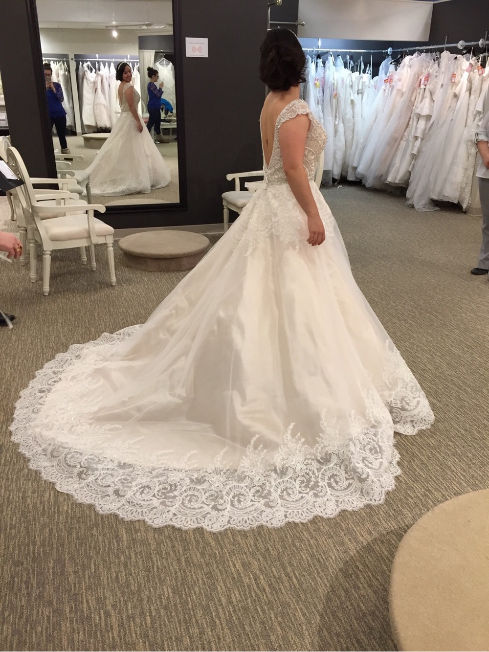 NWT Size 8 Christina Wu Wedding Dress 15597